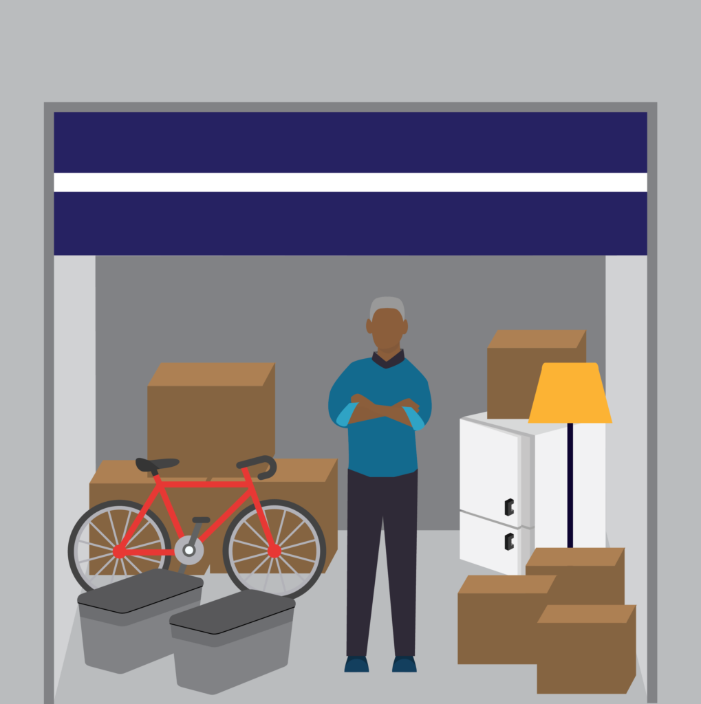 self storage tips - how to organize storage unit